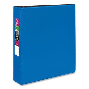 Avery® Durable Non-view Binder With Durahinge And Slant Rings, 3 Rings, 2" Capacity, 11 X 8.5, Blue freeshipping - TVN Wholesale